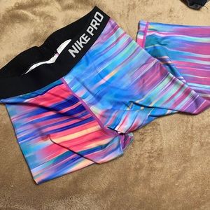 Rainbow Nike Pros